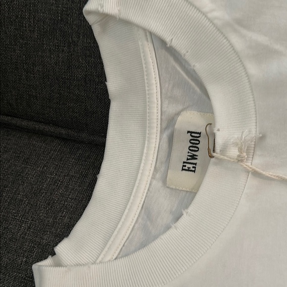 NEW Men's White organic cotton T-Shirt - Picture 5 of 5